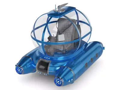 Tourist Submersible 3D model