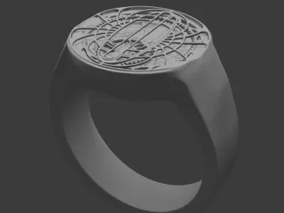 Gear Ring 3D print model