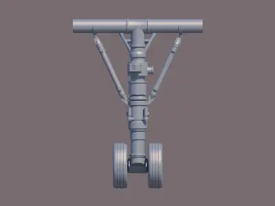 Landing gear - Chassis 3D model