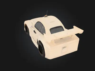 Classic Racer  Speed and Elegance Combined 3D model