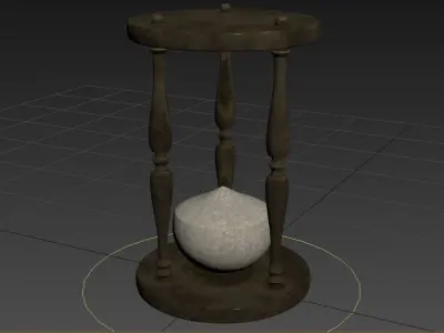 Sand Clock 3D model