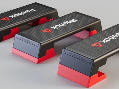 Reebok Aerobic Step PBR Low-poly 3D model