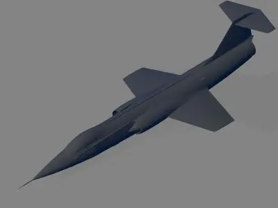 F-104C Starfighter 3D model