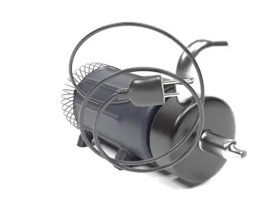 Water motor 3D model