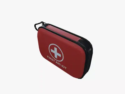 First aid box Low-poly 3D model buy