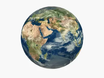 earth planet model 3D model