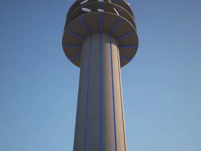 Telecommunication Tower 3D model purchase