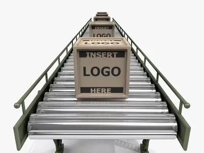 Conveyor Belt A 3D model