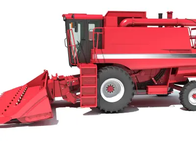 Harvester 3D Models 3D model