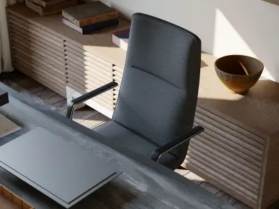 office interior 3D model get