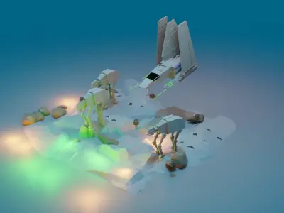 Star Wars Free low-poly 3D model