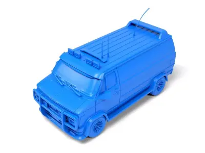 A team Van 3D print model