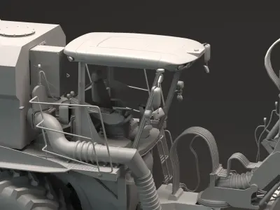 Xerion Farming Vehicle 3D model