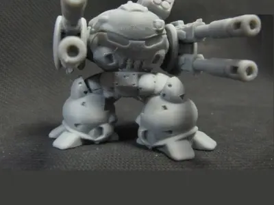 CHIBI-TECH SD - GRIM CORE 3D print model