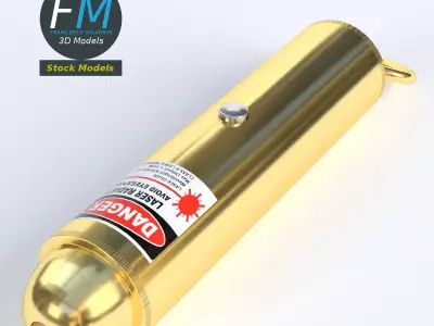 Laser pointer 3D model