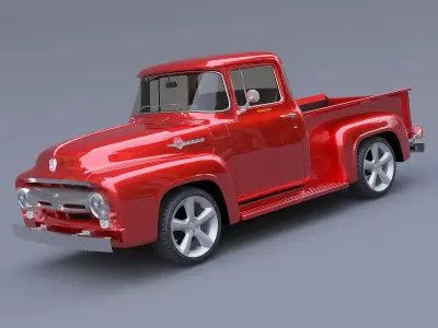 1956 Ford F100 3D model