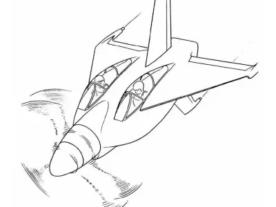 Convair fighter jet 3D print model purchase