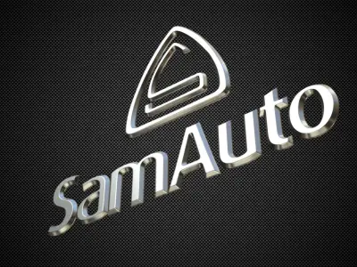 sam auto logo 3D model