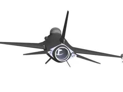 F-16 fighting 3D model