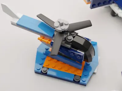 High Quality Lego 3 in 1 Aircrafts set 3D model
