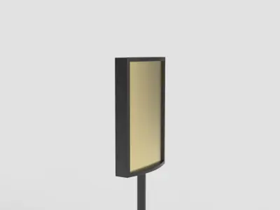 Metallic Stand or Plastic 3D model