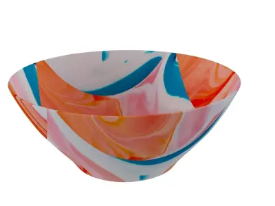 Orange Bowl 3D model