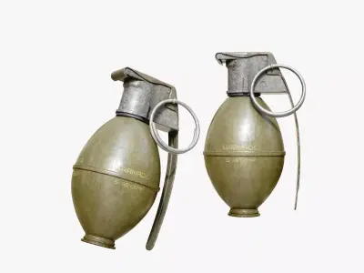 Hand Granade 3D model