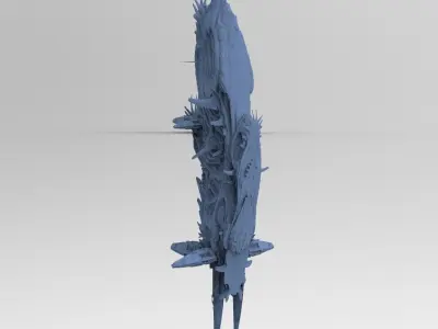 Genma Airship 8  3D model