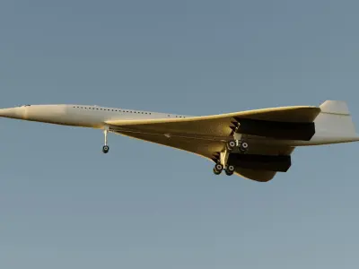 Aerospatiale BAC Concorde 3D model