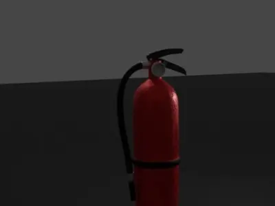 extinguisher fire Free 3D model