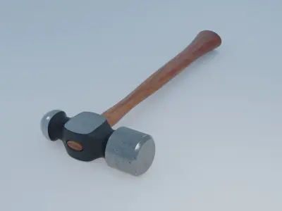 Hammer 3D model get