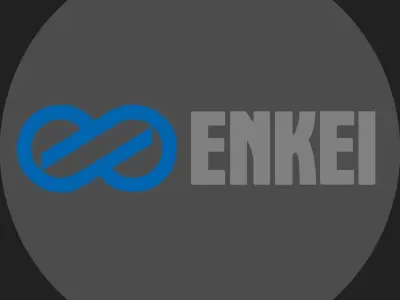 Enkei RPF-01 Low-poly 3D model