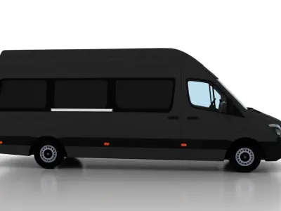 Mercedes Benz Sprinter L3H3 2015 Passenger EU 3D model