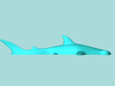 Hammerhead Shark - Wall Decor - Decoration 3D print model