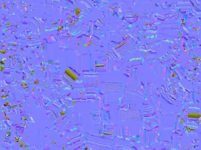 Green Future Gun 3D model