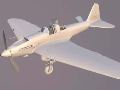 IL-2 Sturmovik 3D model purchase