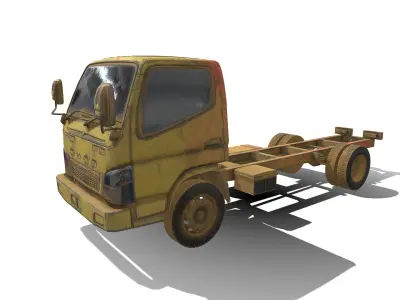 mitsubishi-colt-diesel truck 3D model