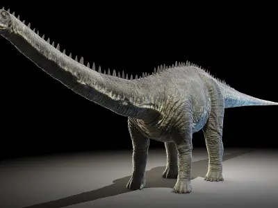 Diplodocus 3D model