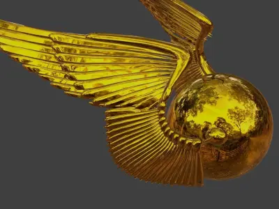 Golden Snitch 3D model