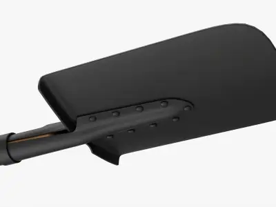 Shovel gardening 03 3D model