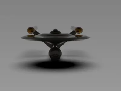 Star trek Spaceship 3D model