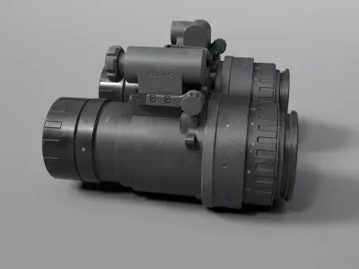 Tactical Night Vision Goggles Low-poly 3D model