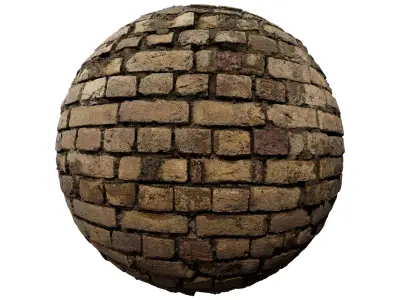 Old Brick Wall PBR Texture