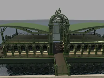 Passenger Terminal 3D model
