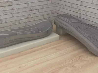 3D Shoes Soles Design 3D model purchase