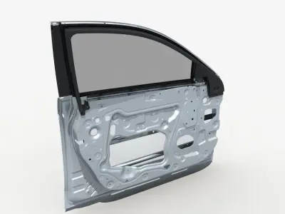  Car Door Structure 01 3D model