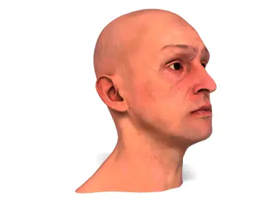 Soldier Man Head 3D Model 3D model