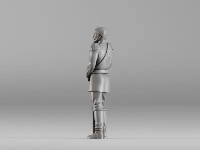 001605 Tsar Nicholas II 3D print model