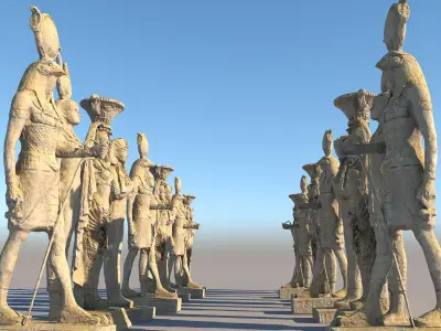 Ancient Giants Monument Pack 4 3D model