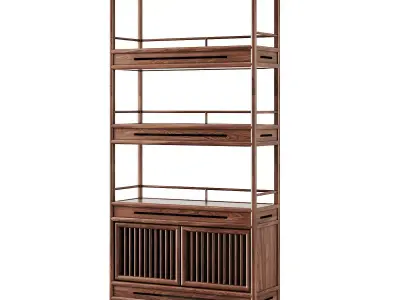 Chinese Antique Cabinet 181 3D model